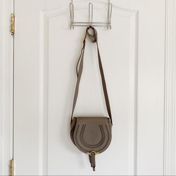Chloe Handbags - Chloe small Marcie bag crossbody grey